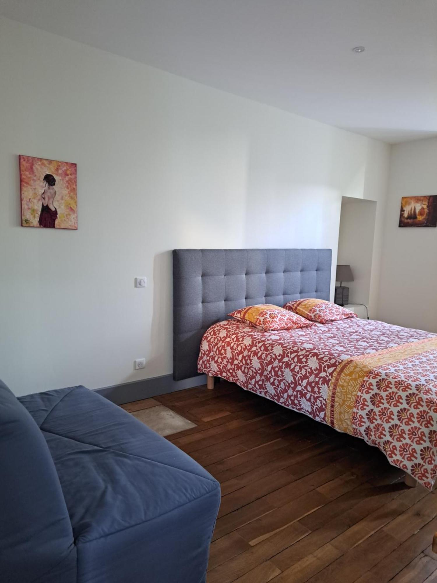 Au P'Tit Gueul'Ton Panzió Les Aix-d'Angillon Kültér fotó